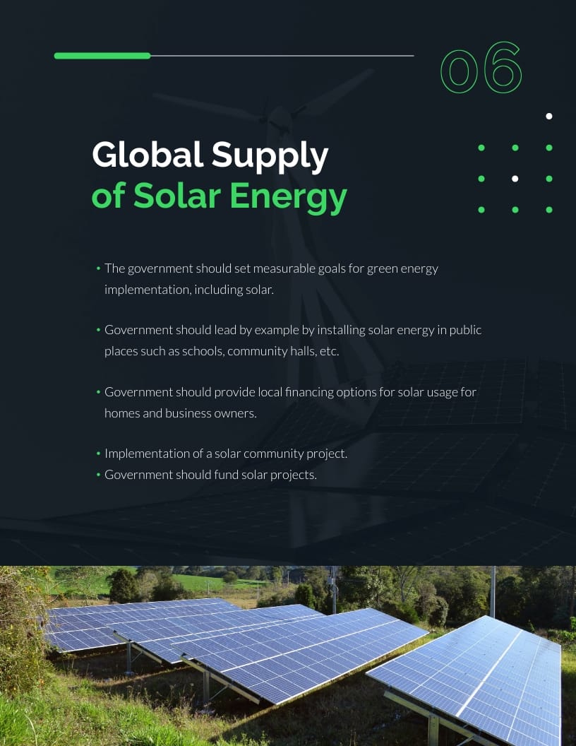 Green Energy Whitepaper Template - Slide 7 Green Energy Whitepaper Template - Slide 7