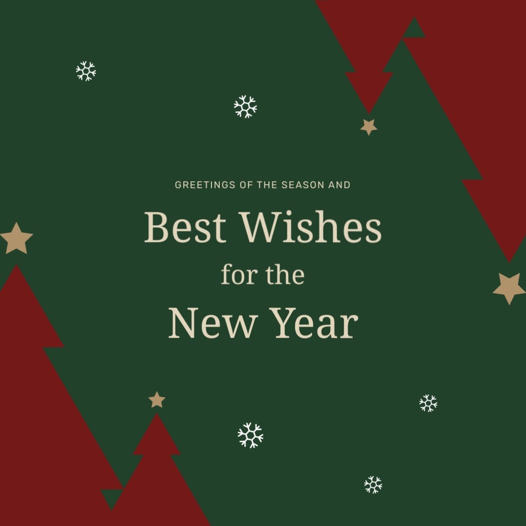 Greetings of the Season Animated Social Graphic Square Template