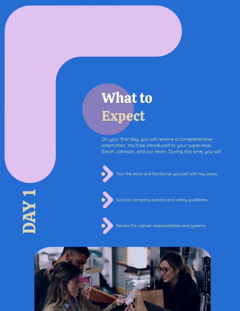 Grocery Store Cashier Training Manual Template - Slide 4 Grocery Store Cashier Training Manual Template - Slide 4
