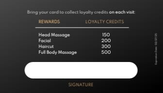 Grooming Club Loyalty Card Template - Slide 2 Grooming Club Loyalty Card Template - Slide 2