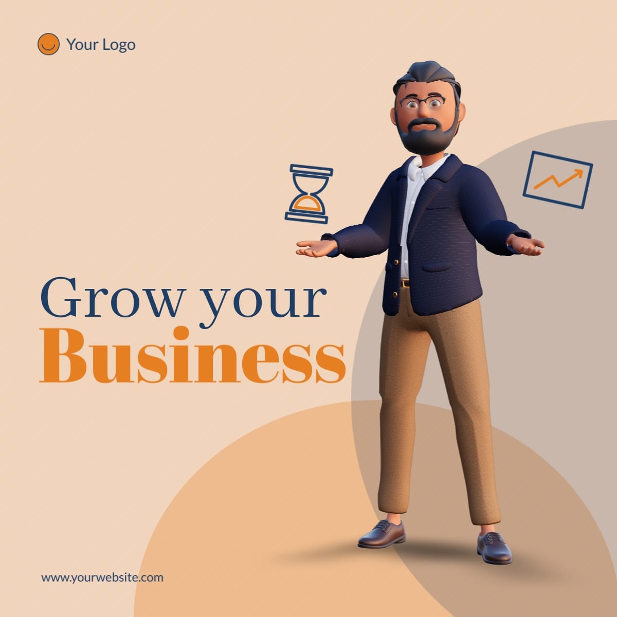 Grow Compare LinkedIn Post Template