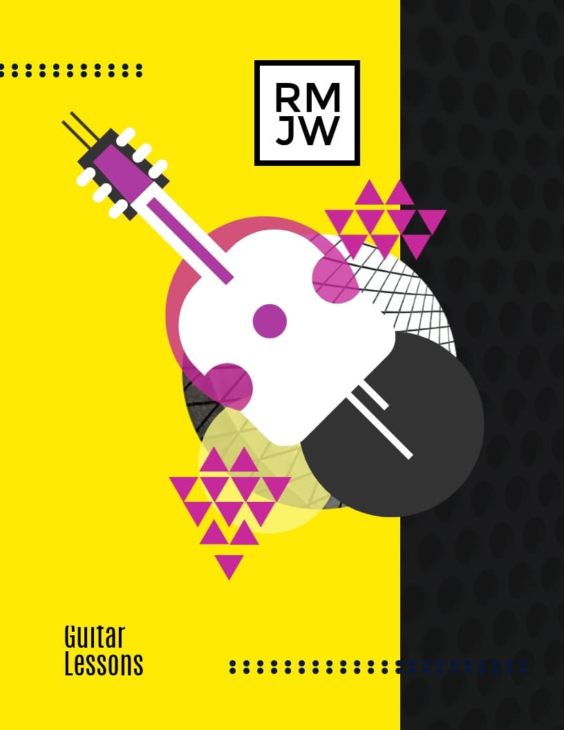 Guitar - Flyer Template Guitar - Flyer Template