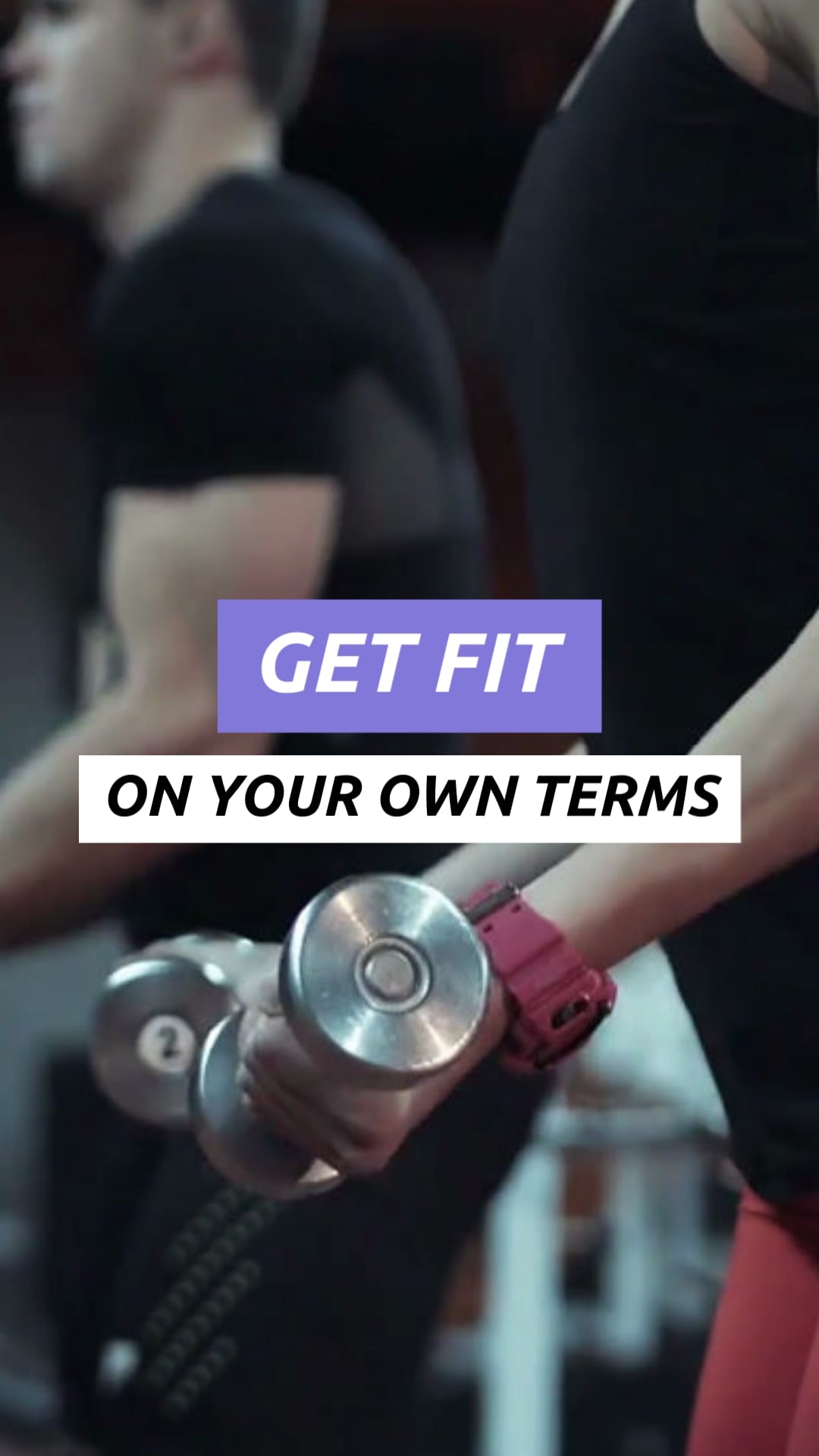 Gym Promo Ad Vertical Template