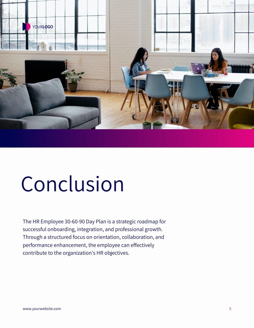 HR Employee 30-60-90 Day Plan Template - Slide 7 HR Employee 30-60-90 Day Plan Template - Slide 7