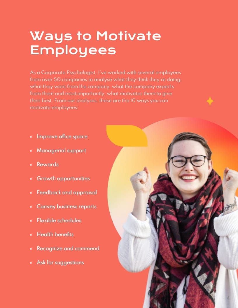 HR Management Guide Lead Magnet Template - Slide 4 HR Management Guide Lead Magnet Template - Slide 4