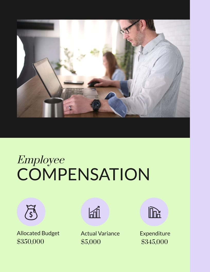 HR Team Monthly Budget Report Template - Slide 6 HR Team Monthly Budget Report Template - Slide 6