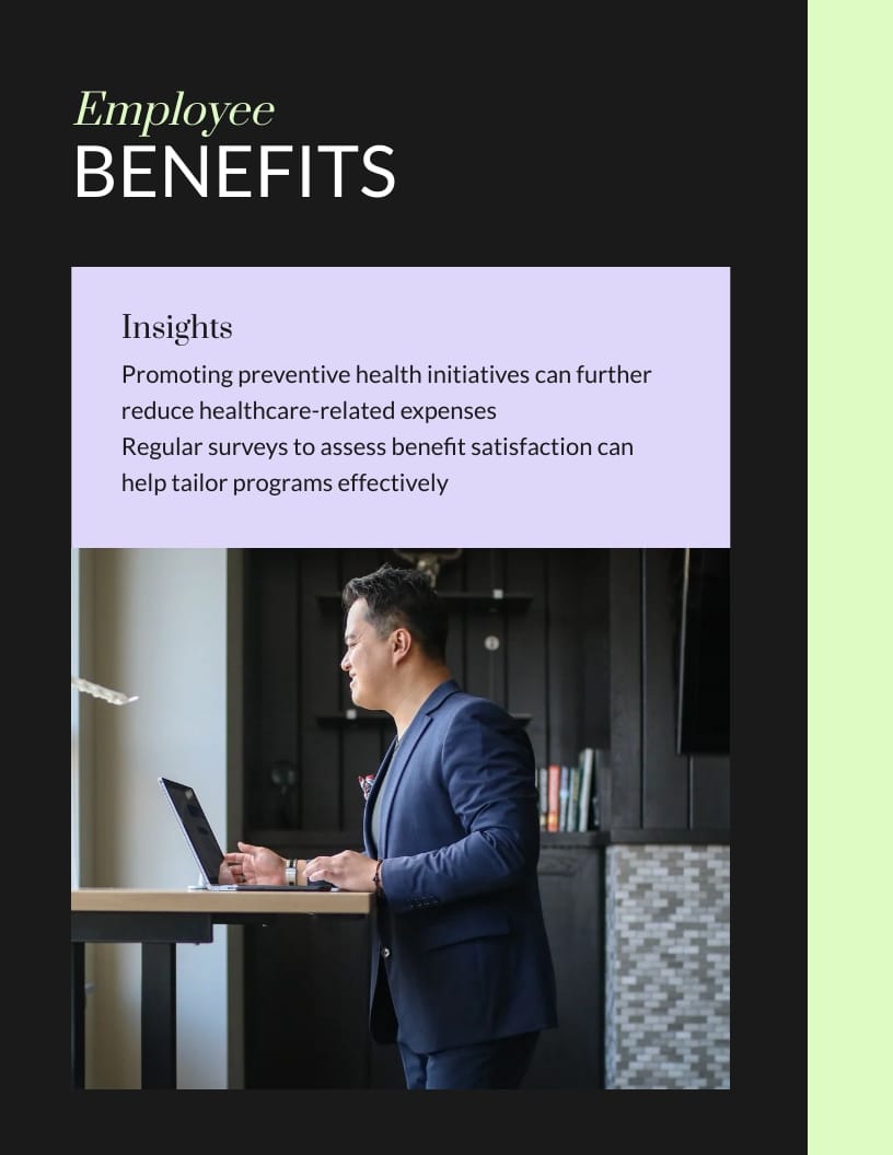 HR Team Monthly Budget Report Template - Slide 8 HR Team Monthly Budget Report Template - Slide 8