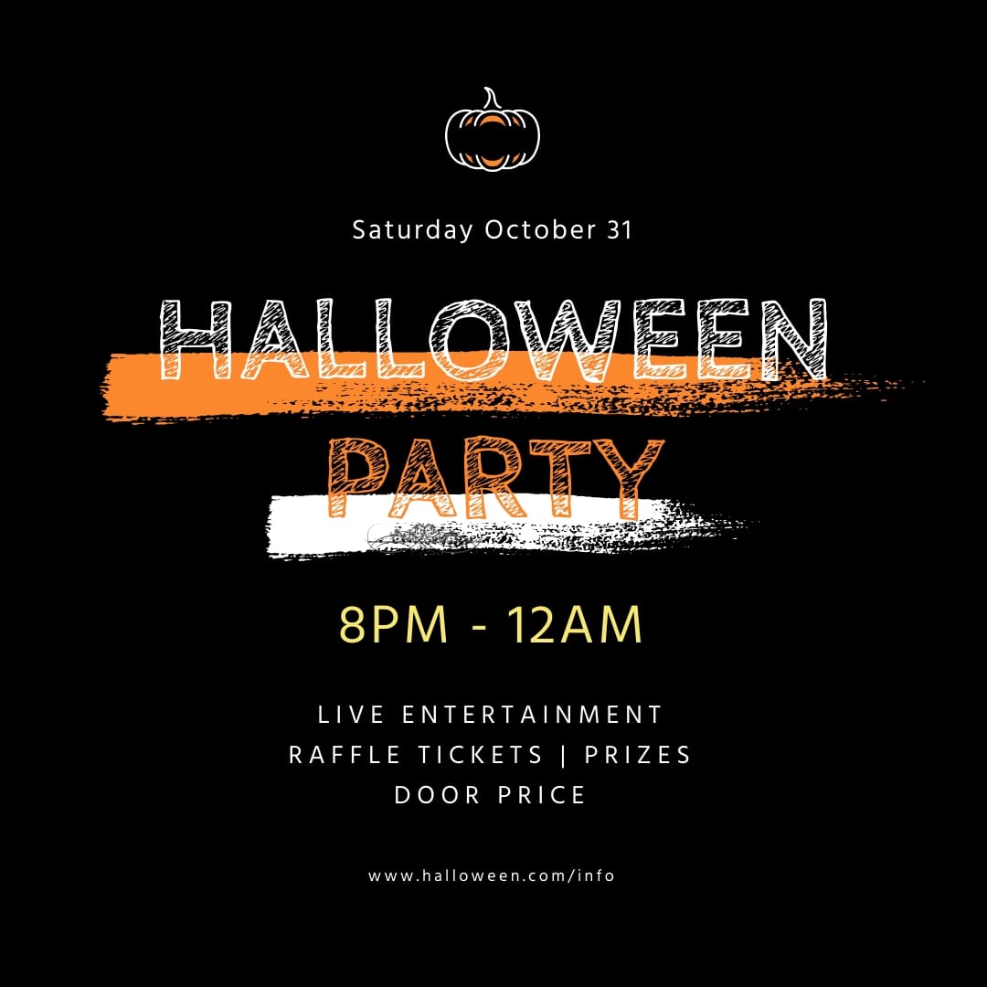 Halloween Party Blog Graphic Medium Template