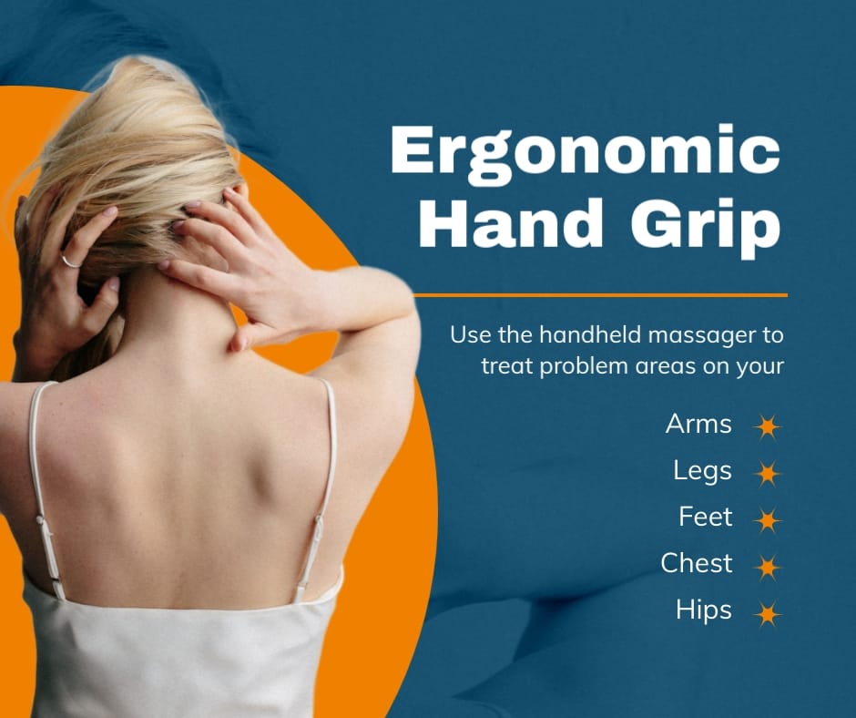 Handheld Massager Promo Facebook Post Template