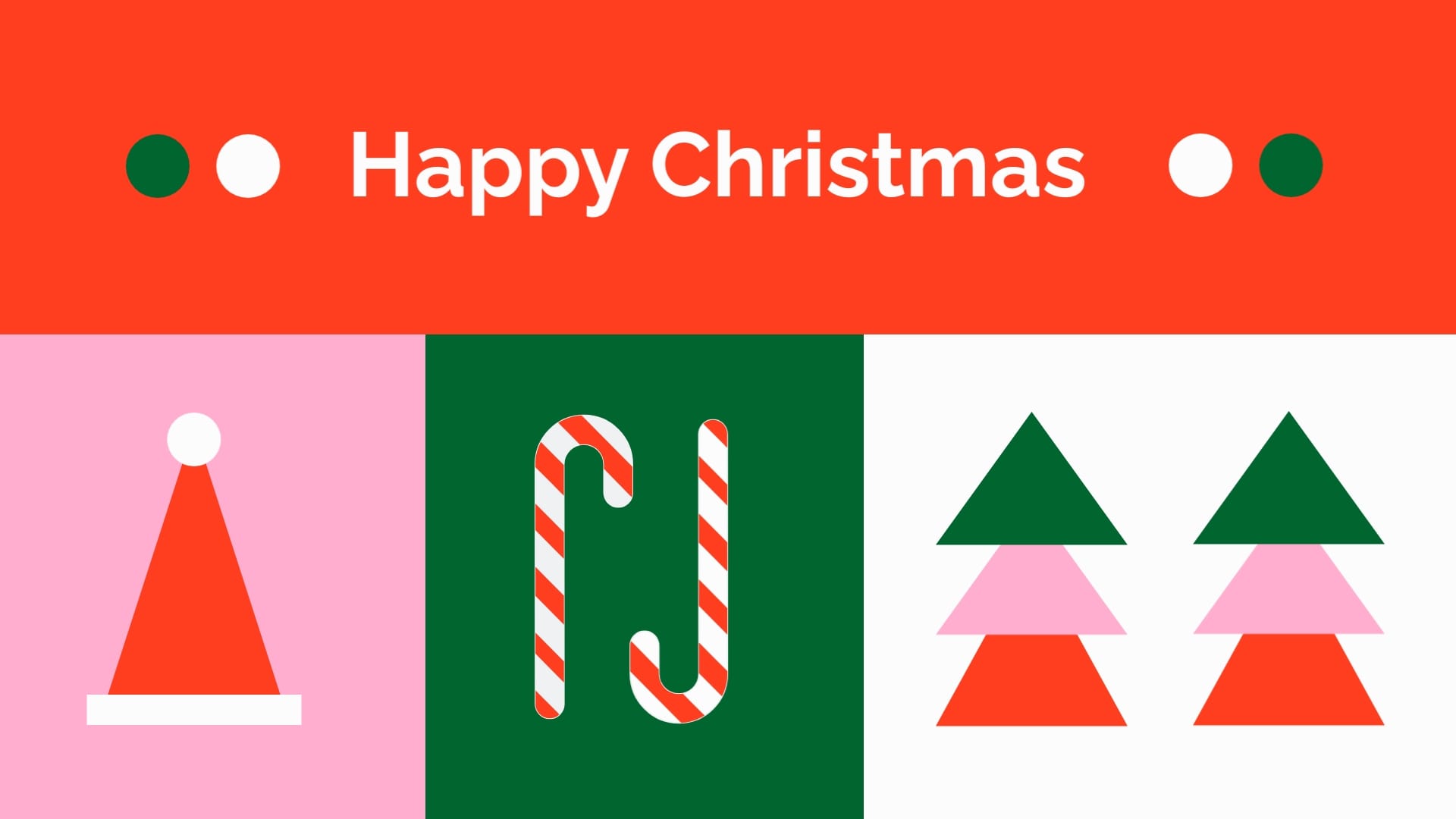 Happy Christmas Gift Card Social Graphic Template