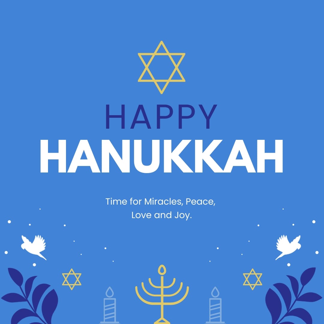 Happy Hanukkah Instagram Post Template