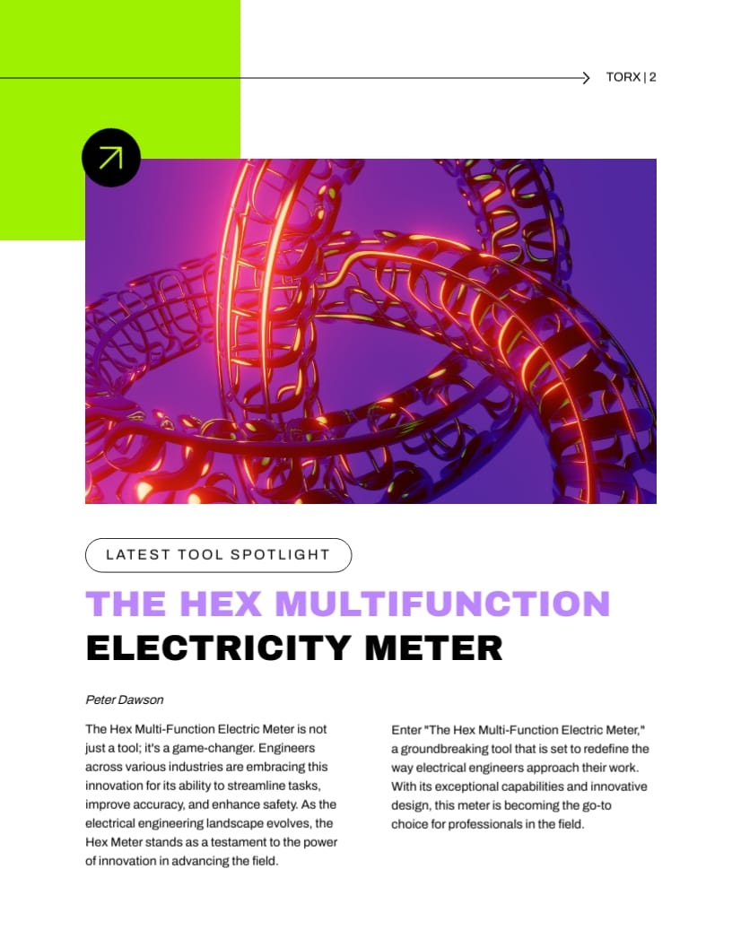 Hardware and Tools Magazine Template - Slide 5 Hardware and Tools Magazine Template - Slide 5