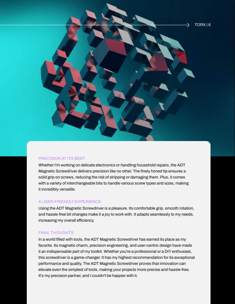 Hardware and Tools Magazine Template - Slide 9 Hardware and Tools Magazine Template - Slide 9