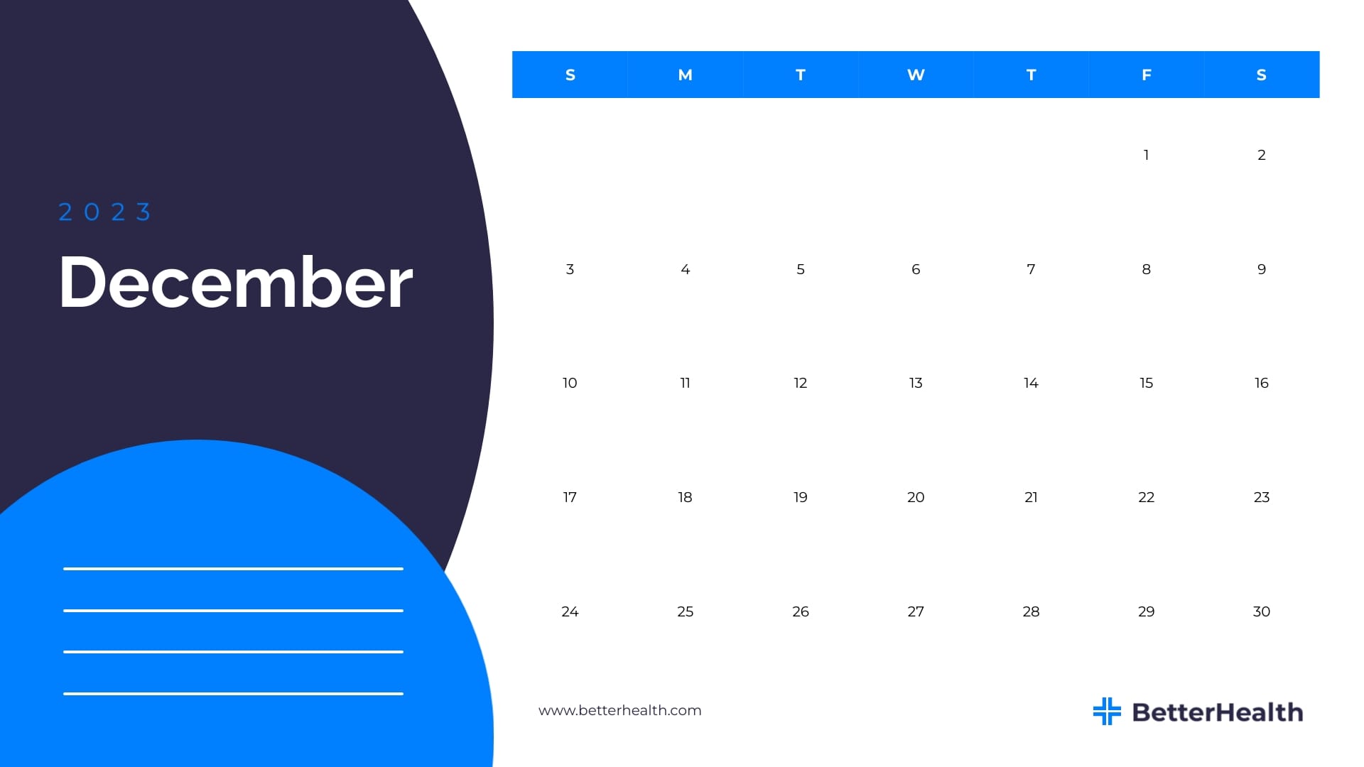Health Clinic Calendar Template - Slide 12 Health Clinic Calendar Template - Slide 12