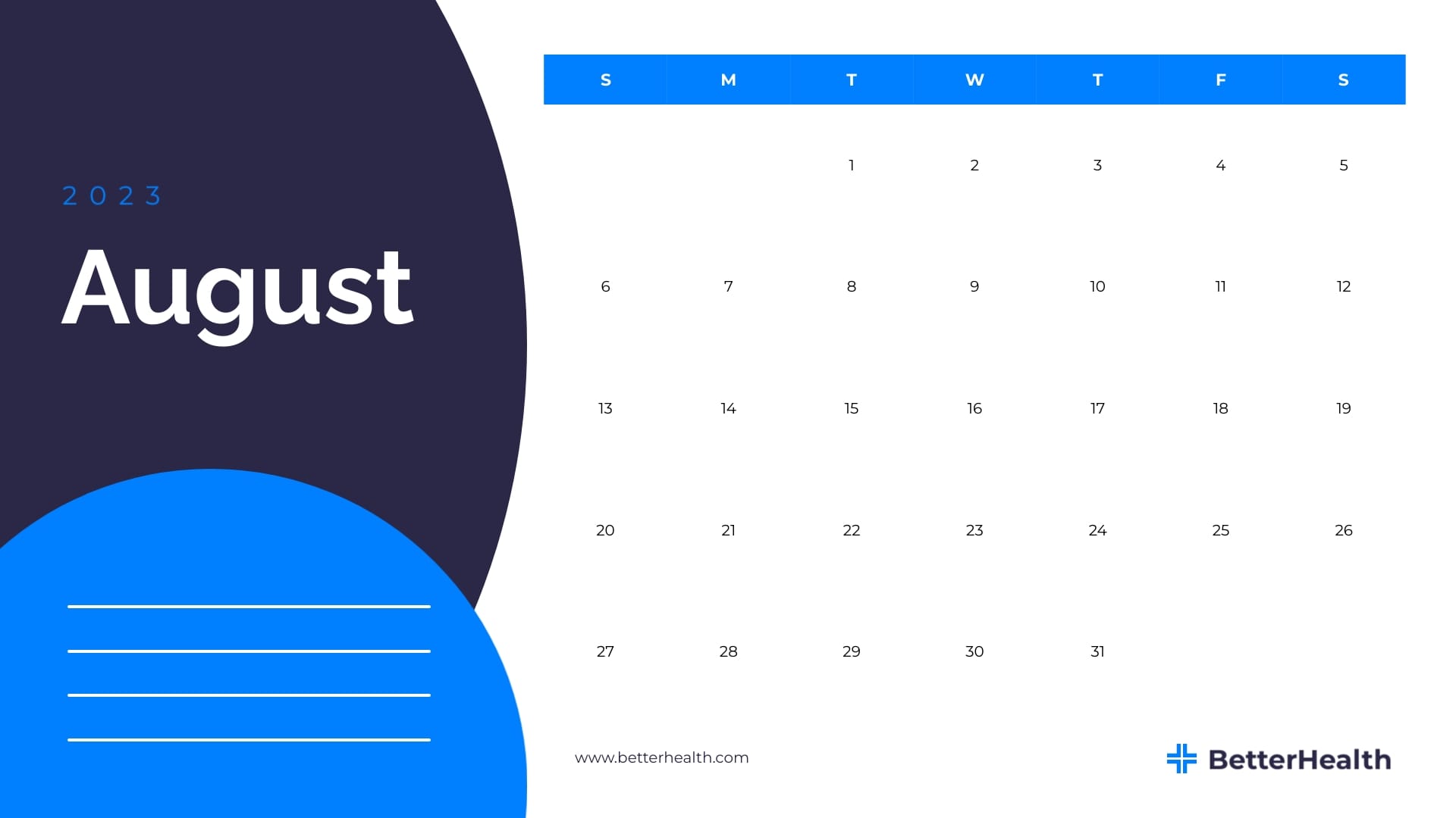 Health Clinic Calendar Template - Slide 8 Health Clinic Calendar Template - Slide 8