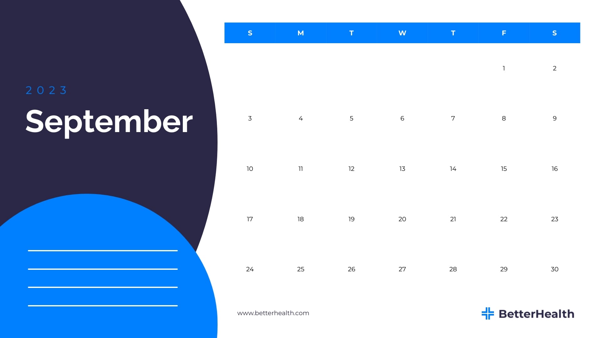 Health Clinic Calendar Template - Slide 9 Health Clinic Calendar Template - Slide 9