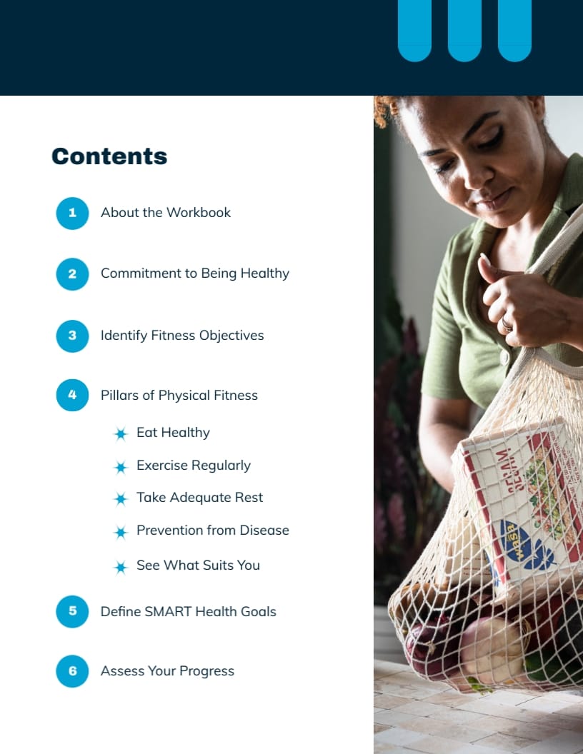 Health Improvement Workbook Template - Slide 2 Health Improvement Workbook Template - Slide 2