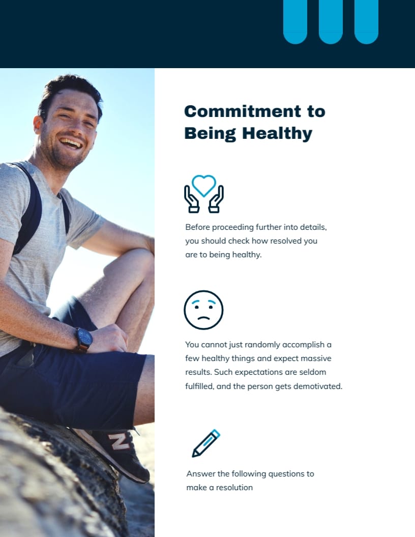 Health Improvement Workbook Template - Slide 4 Health Improvement Workbook Template - Slide 4