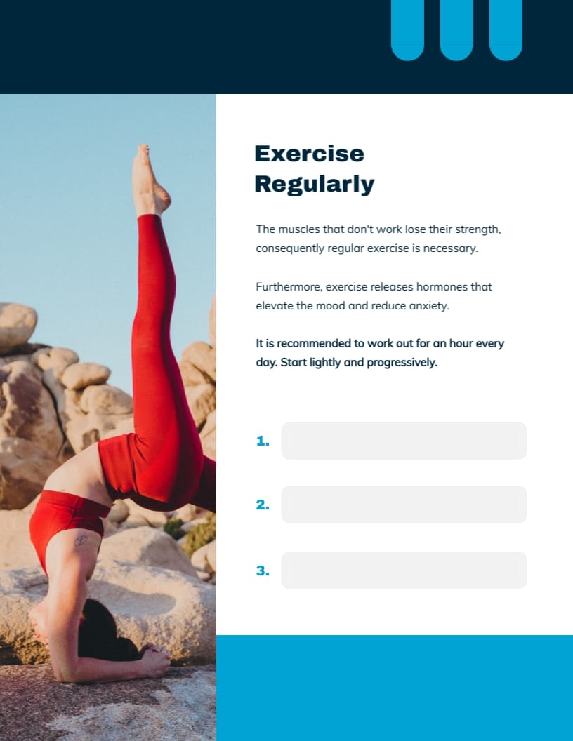 Health Improvement Workbook Template - Slide 9 Health Improvement Workbook Template - Slide 9