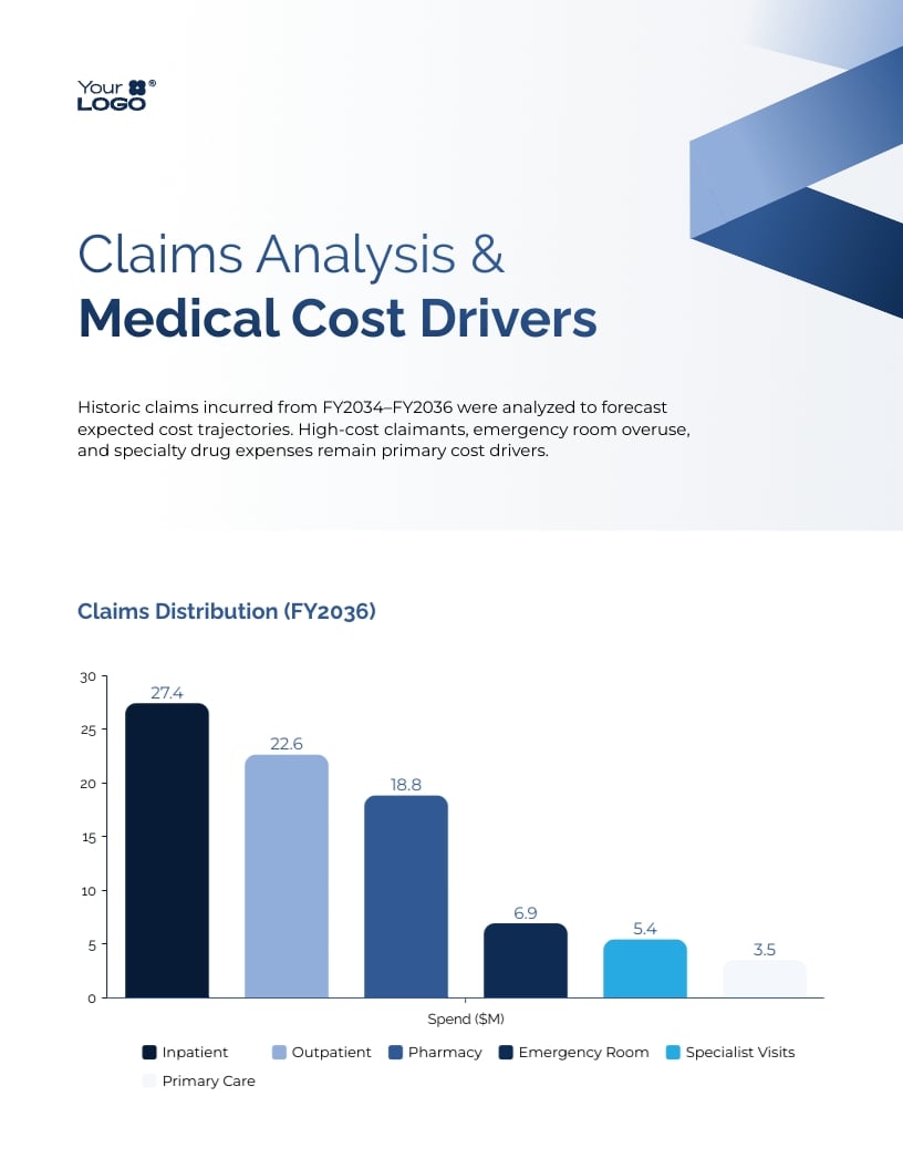 Health Insurance RFP Report Template | Visme