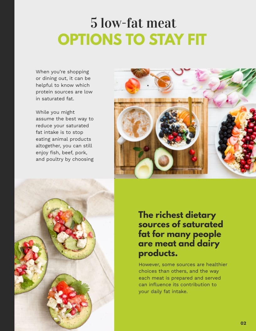 Health Magazine Template - Slide 3 Health Magazine Template - Slide 3