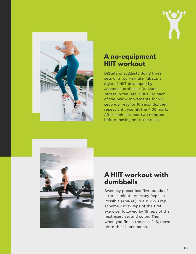 Health Magazine Template - Slide 6 Health Magazine Template - Slide 6