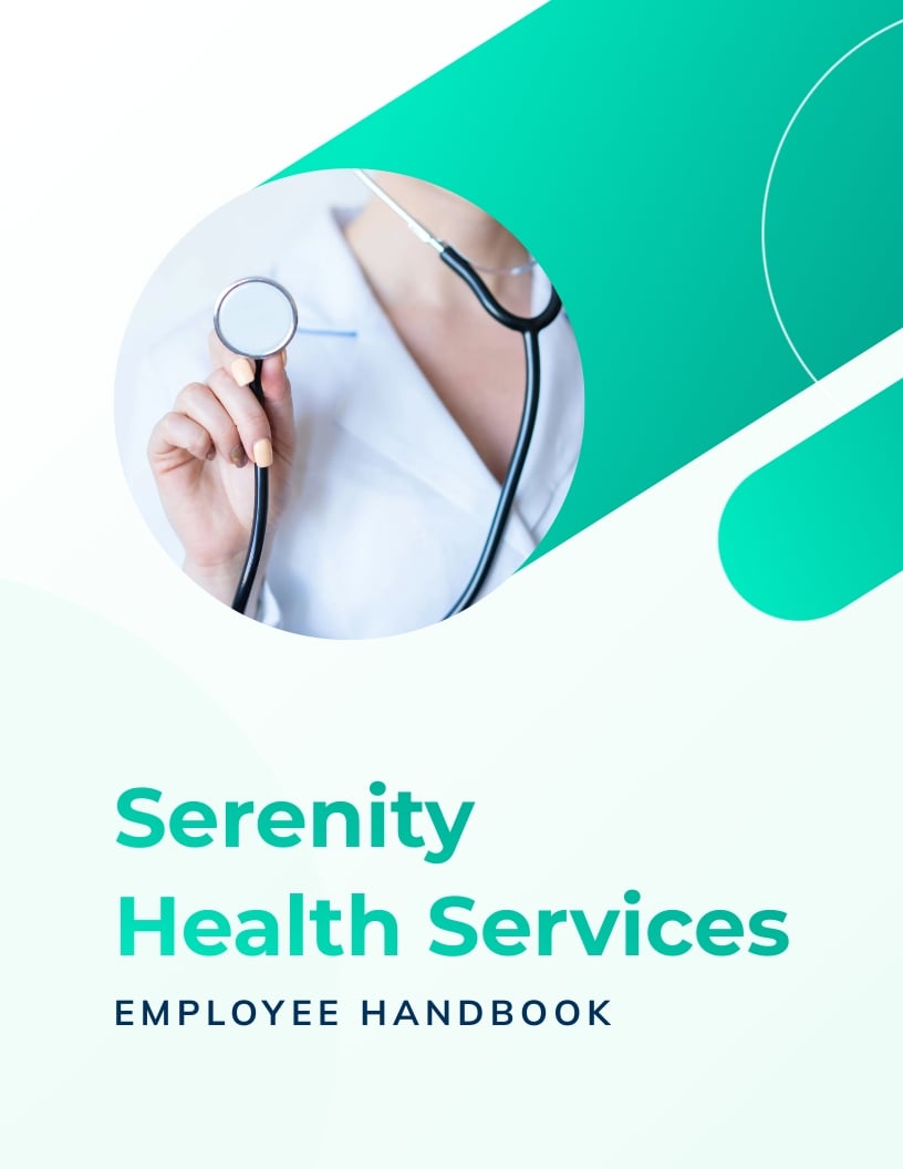 Health Services Employee Handbook Template