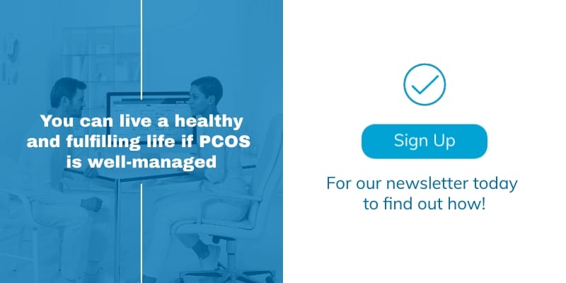 Healthcare Newsletter Sign Up Blog Graphic Template
