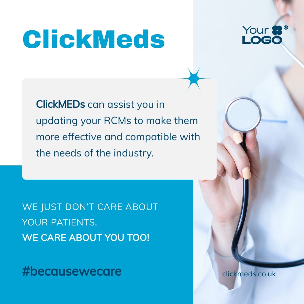 Healthcare Service LinkedIn Post Template