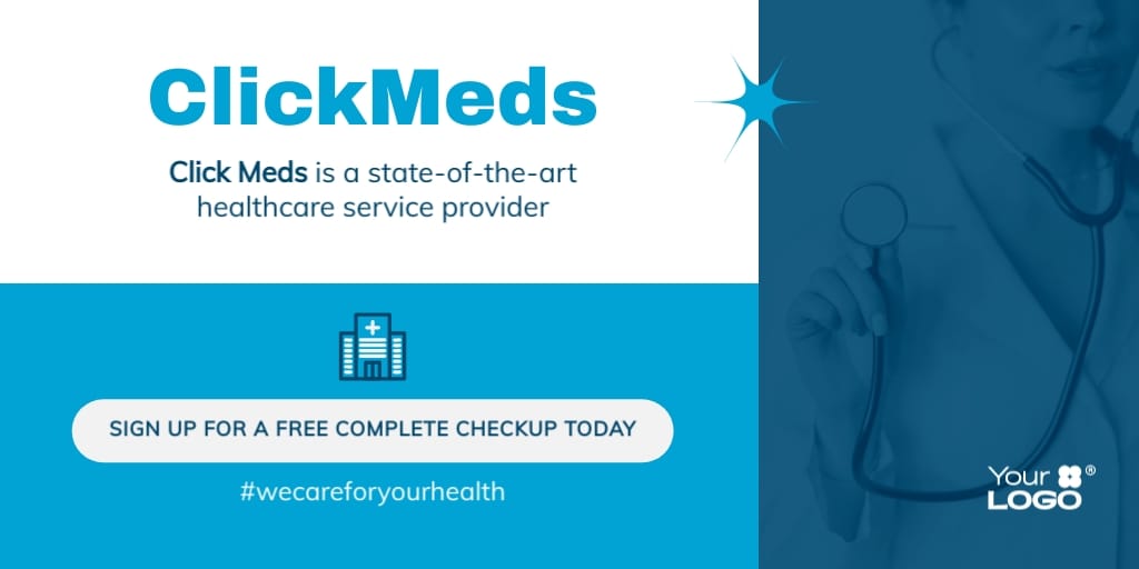 Healthcare Service Twitter Post Template