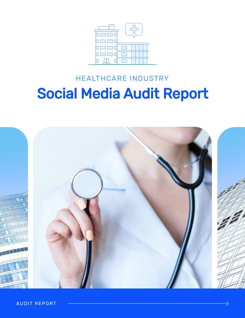 Healthcare Social Media Audit Report Template