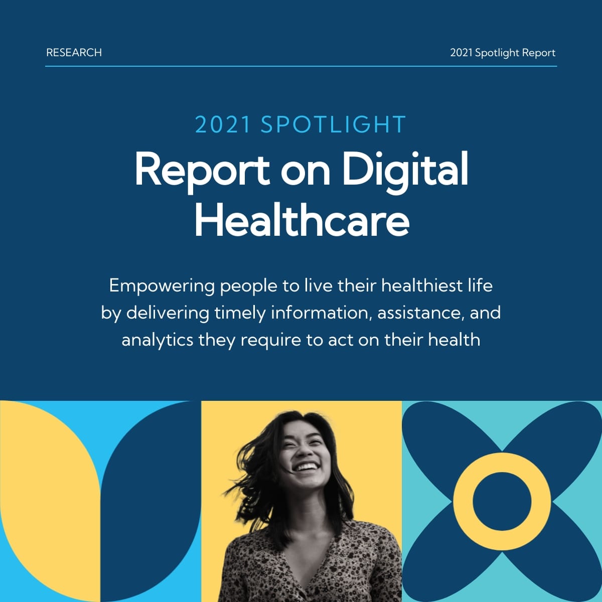 Healthcare Spotlight Report LinkedIn Post Template