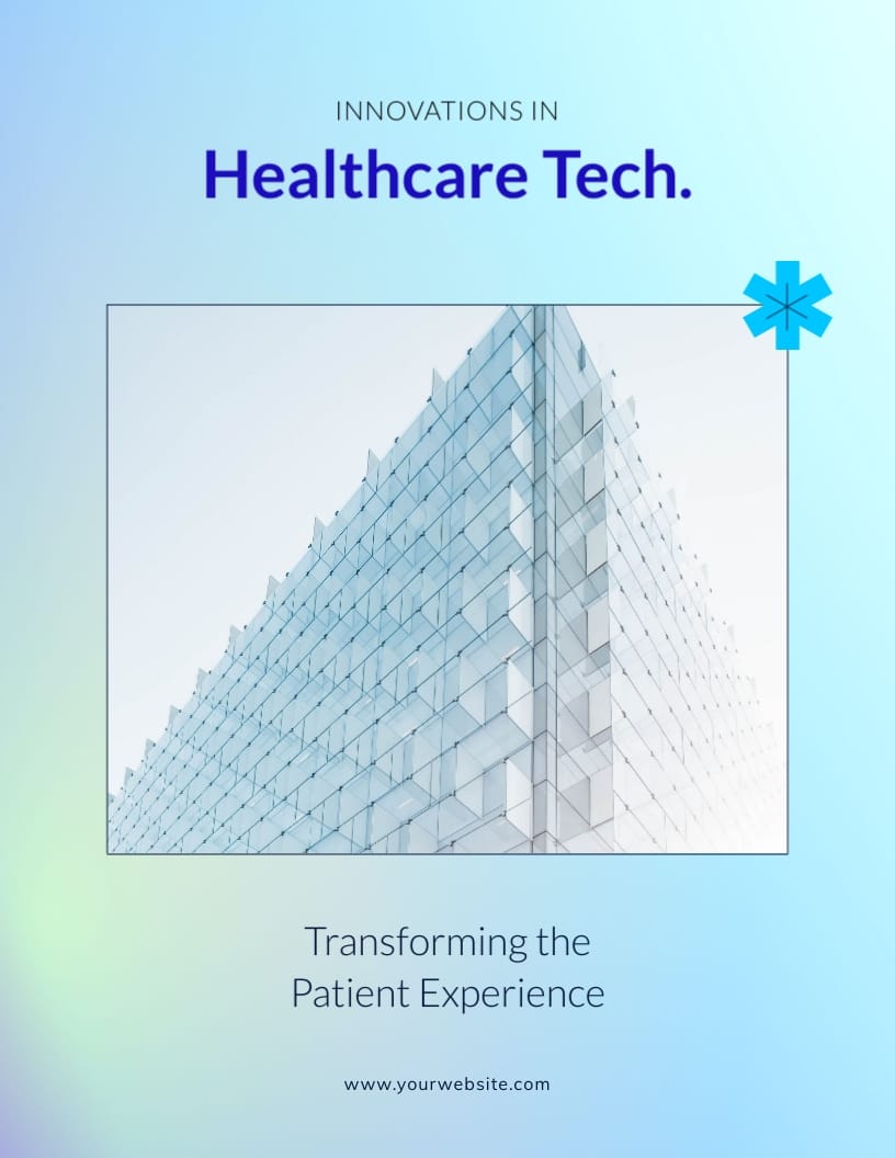 Healthcare Wearable Devices Ebook Template