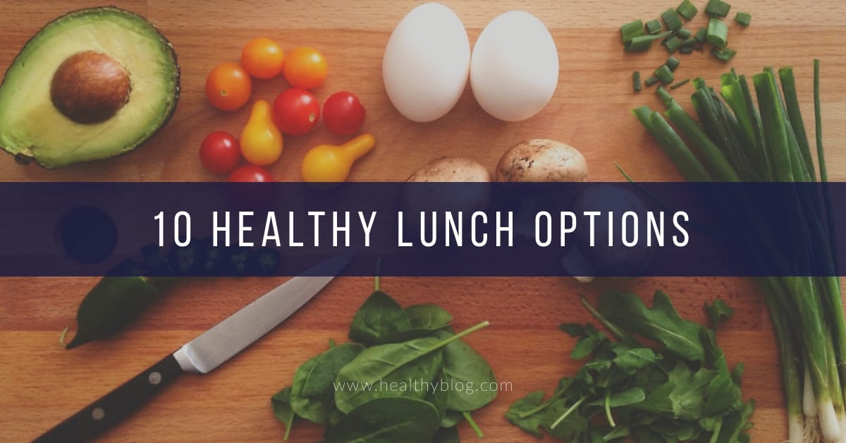 Healthy Lunch Options Facebook Ad Template