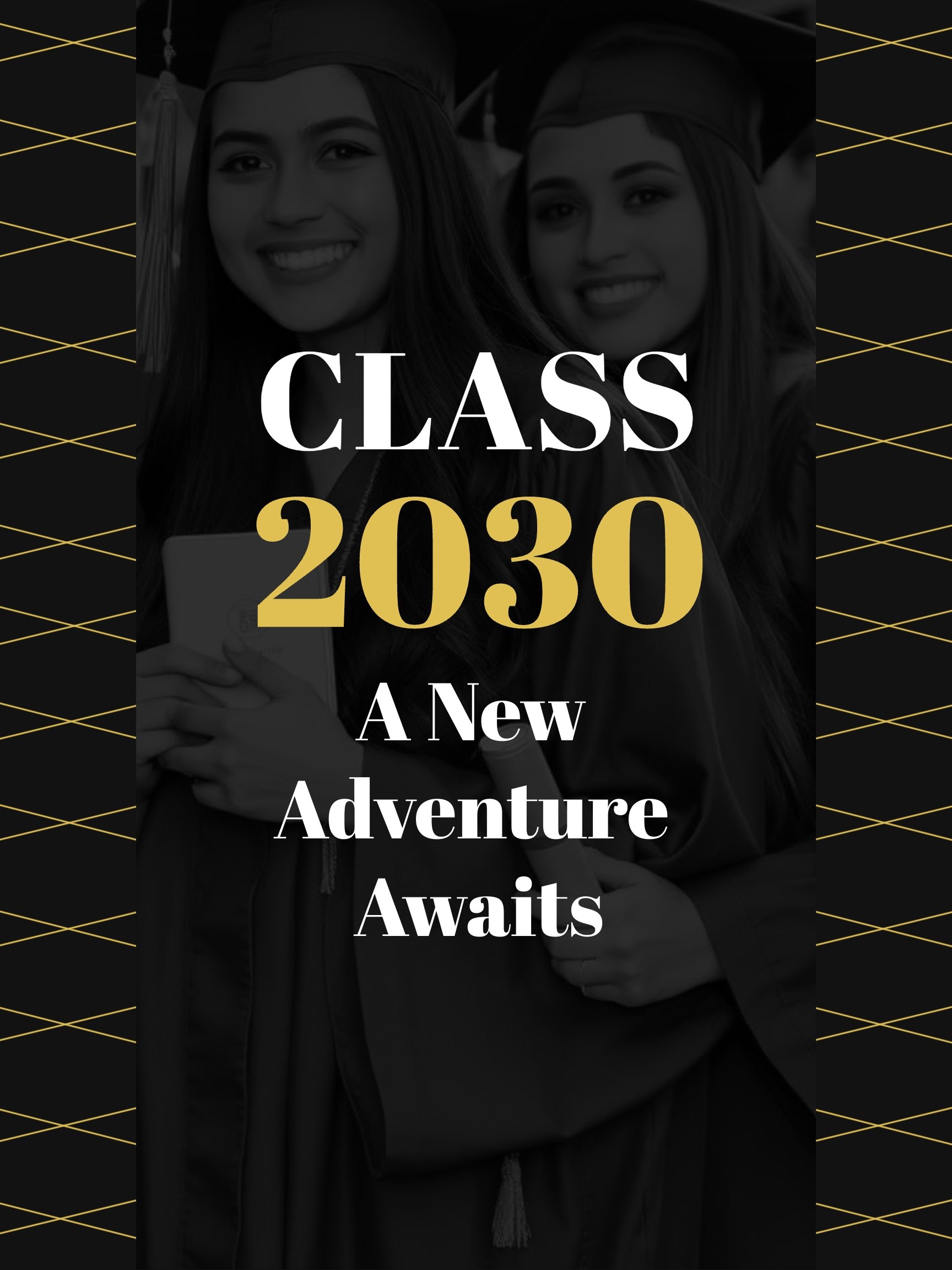 High School Graduation Poster Template