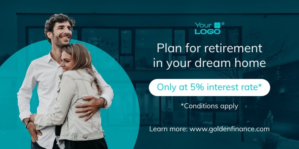 Home Loan Twitter Post Template