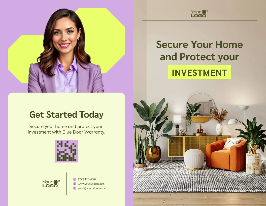 Home Warranty Brochure Template
