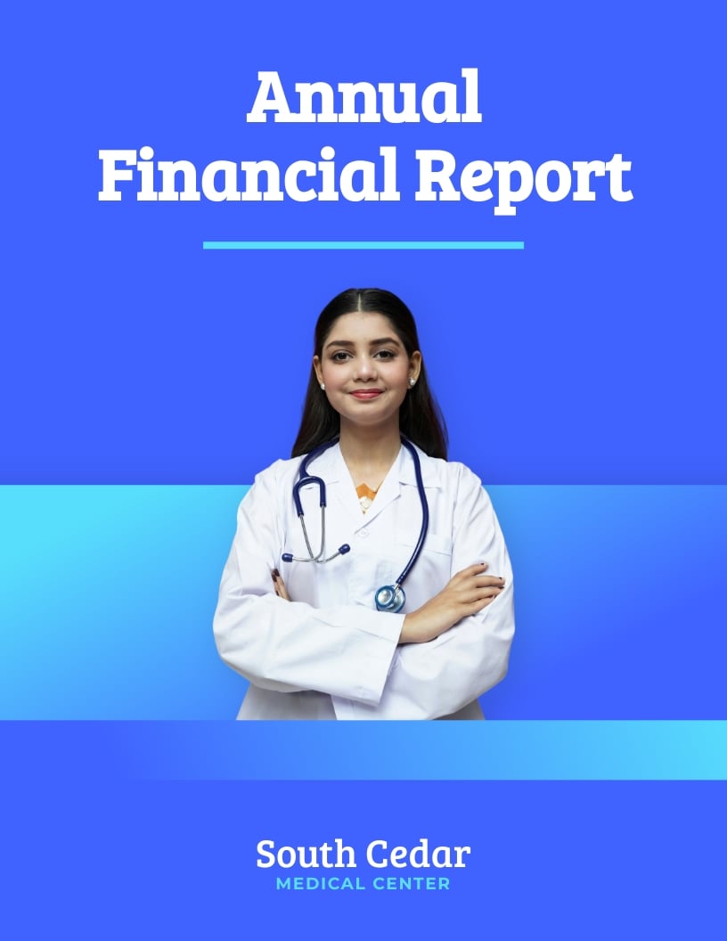 Hospital Annual Report Template