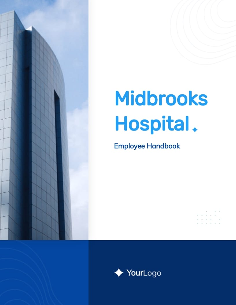 Hospital Employee Handbook Template