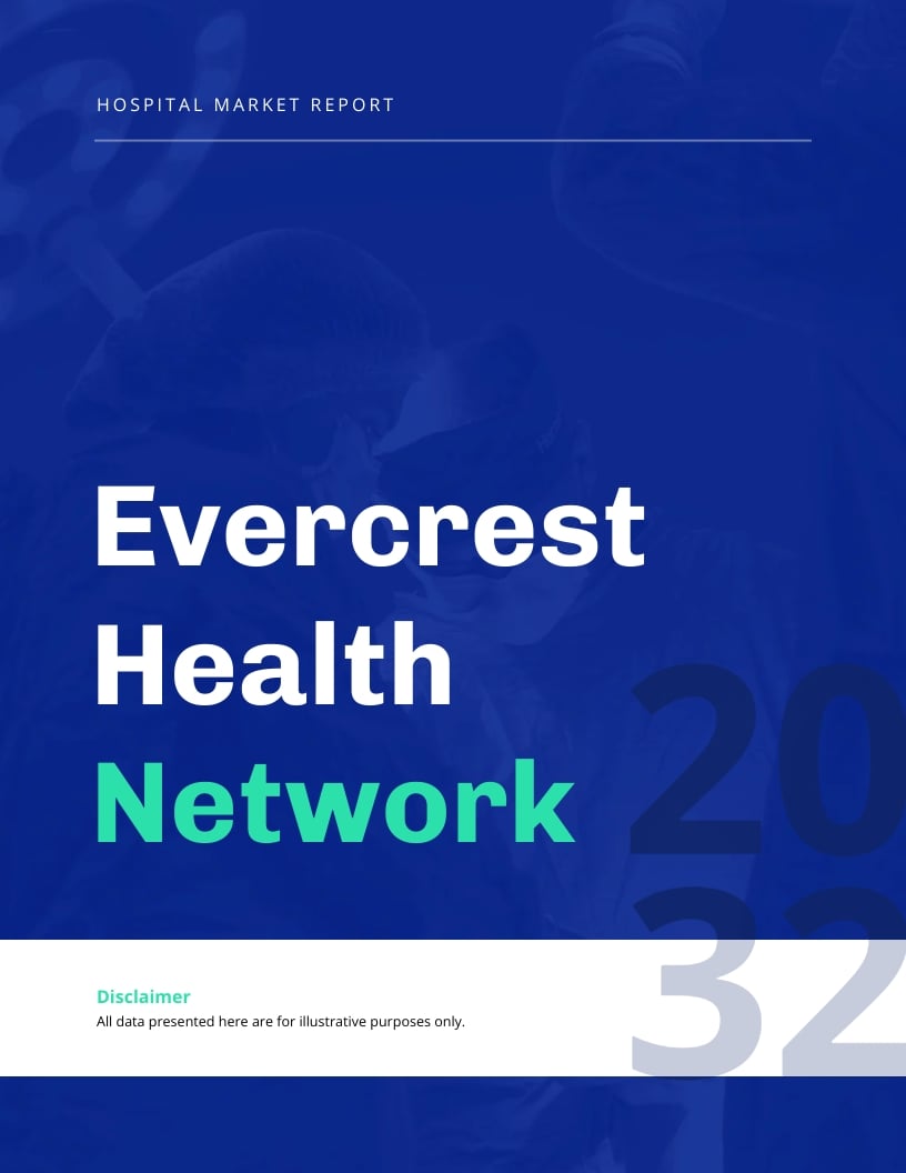 Hospital Market Report Template