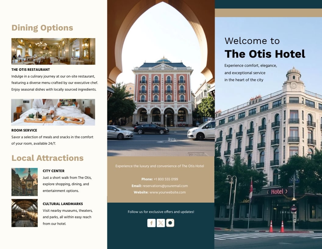 Hotel Brochure Template