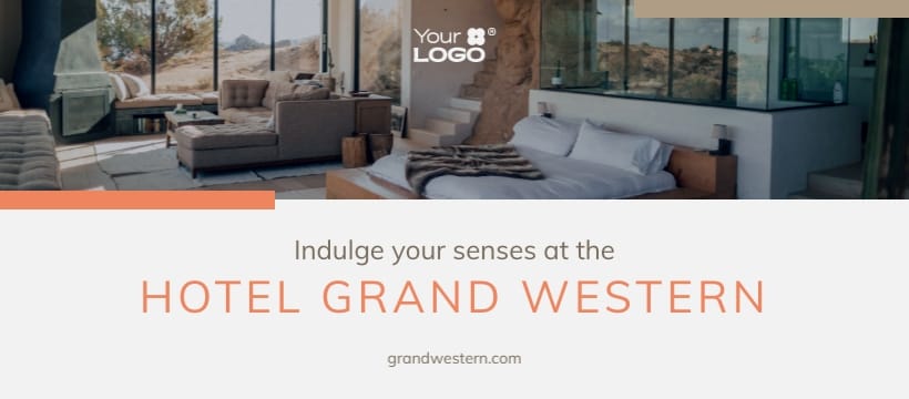 Hotel Facebook Page Cover Template