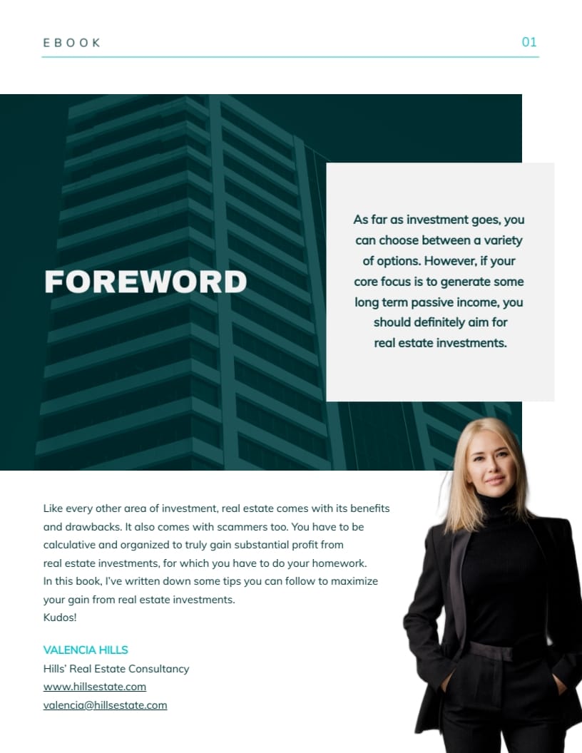 How to Maximize Investment in Real Estate Ebook