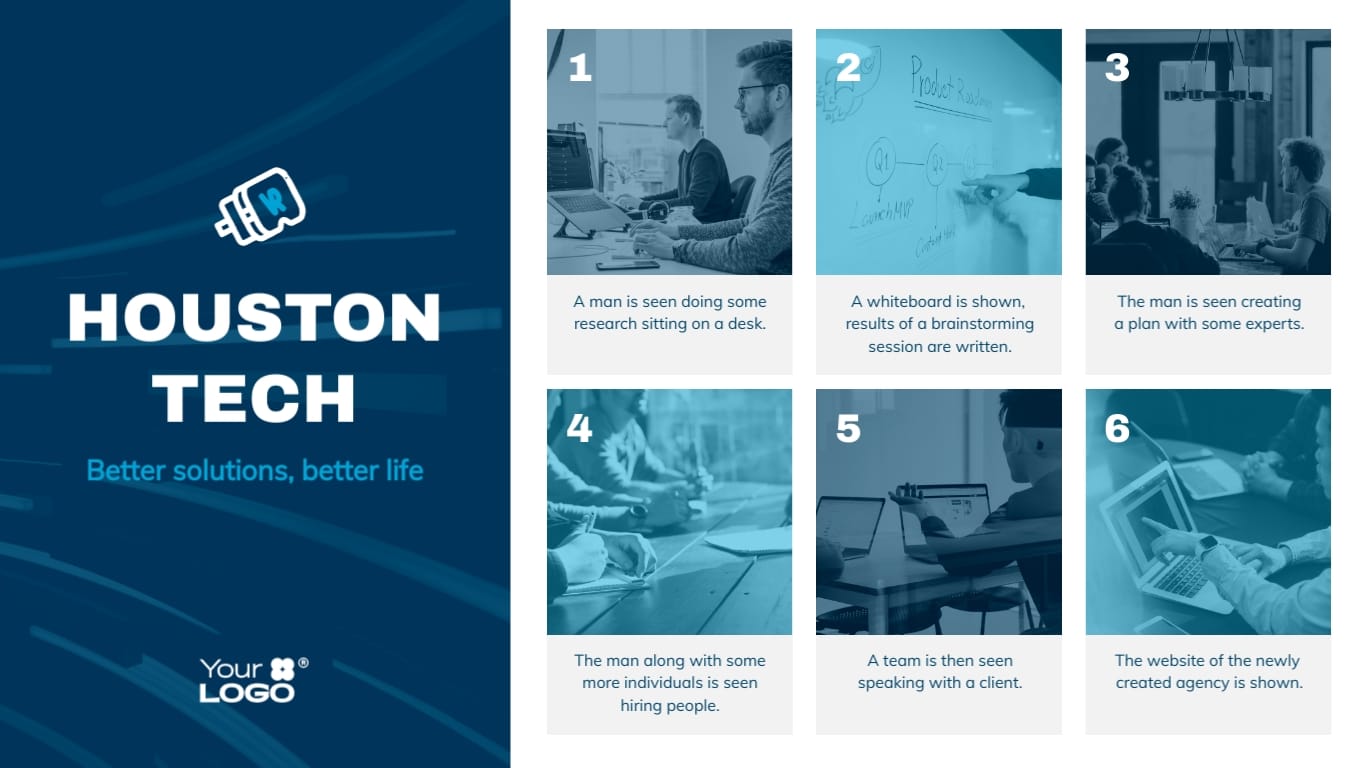 How to Start an IT Agency Storyboard Template