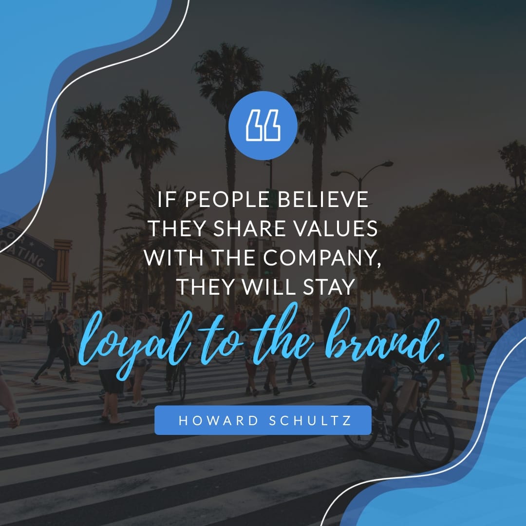Howard Schultz Animated Quote Square Template