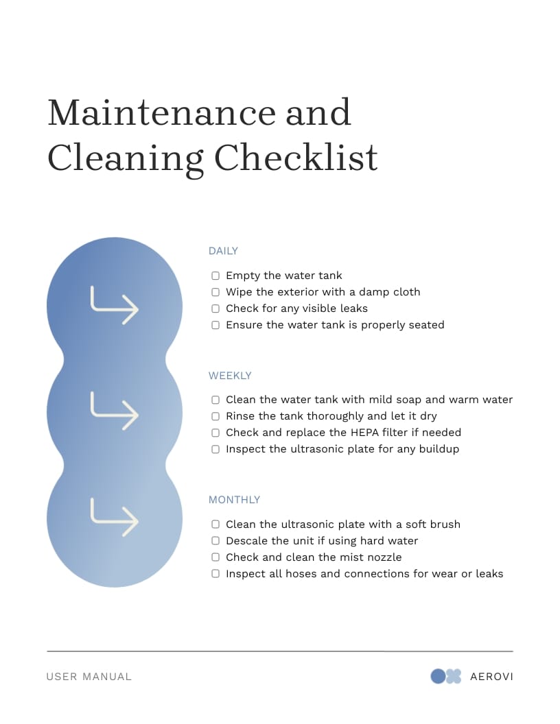 Humidifier Instruction Manual Template - Slide 6 Humidifier Instruction Manual Template - Slide 6