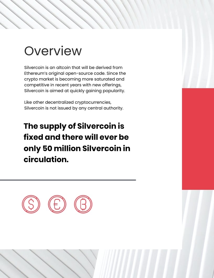 ICO White Paper Template - Slide 3 ICO White Paper Template - Slide 3