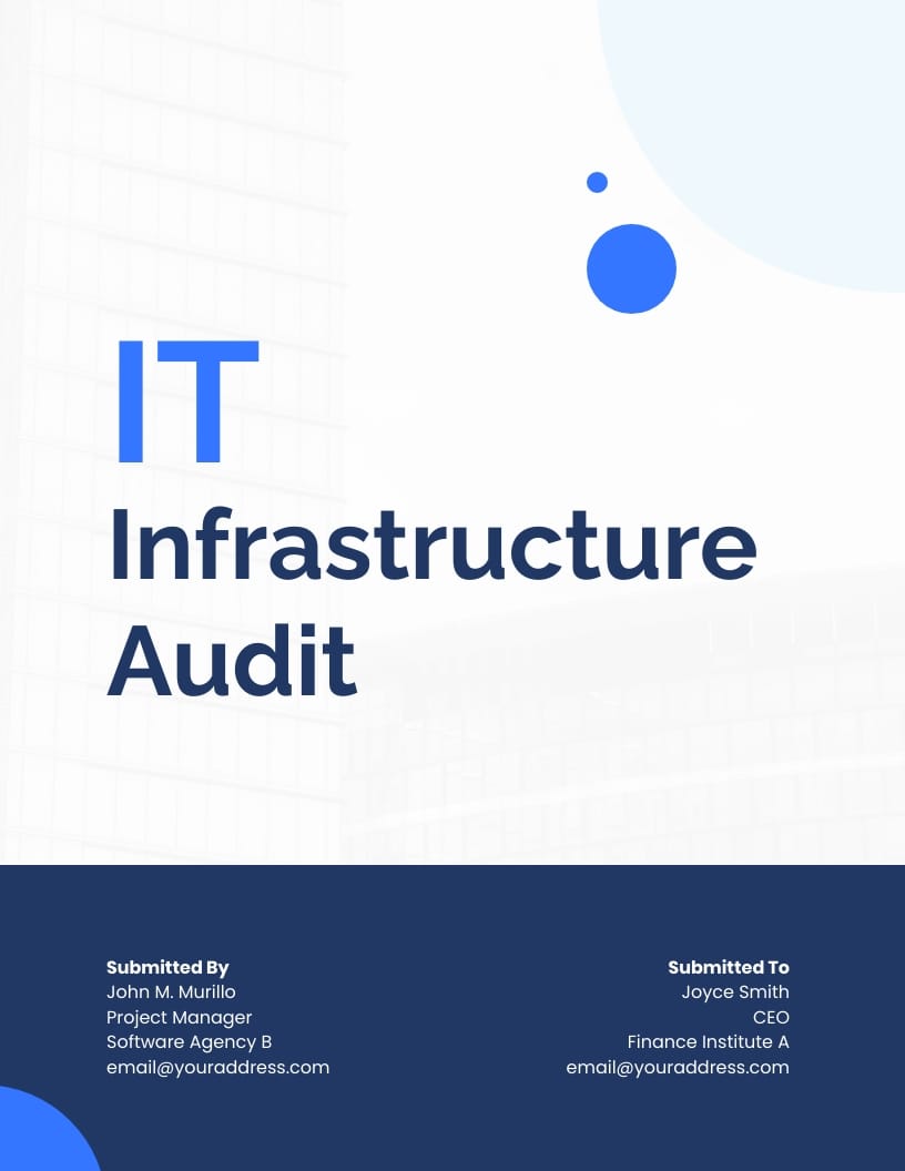 IT Agency Proposal Template IT Agency Proposal Template
