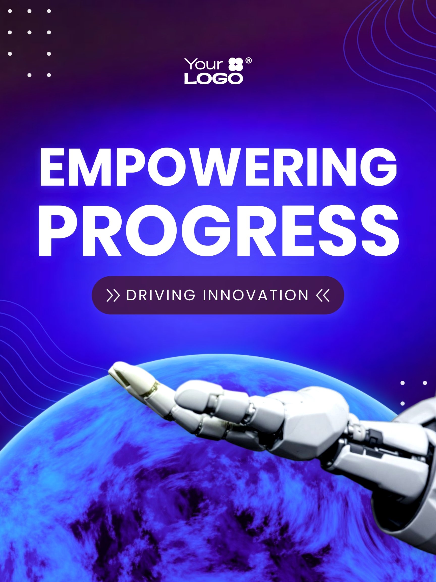 IT Innovation Poster Template