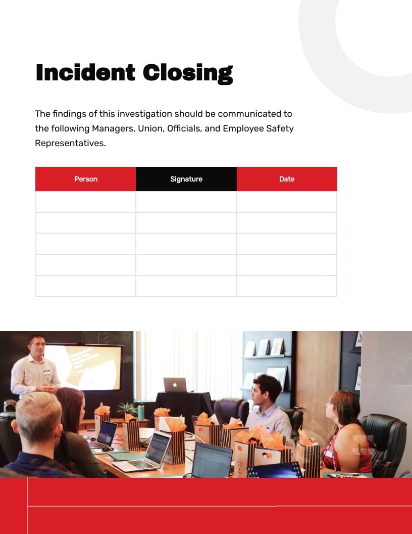 Incident Examination Workbook Template - Slide 15 Incident Examination Workbook Template - Slide 15